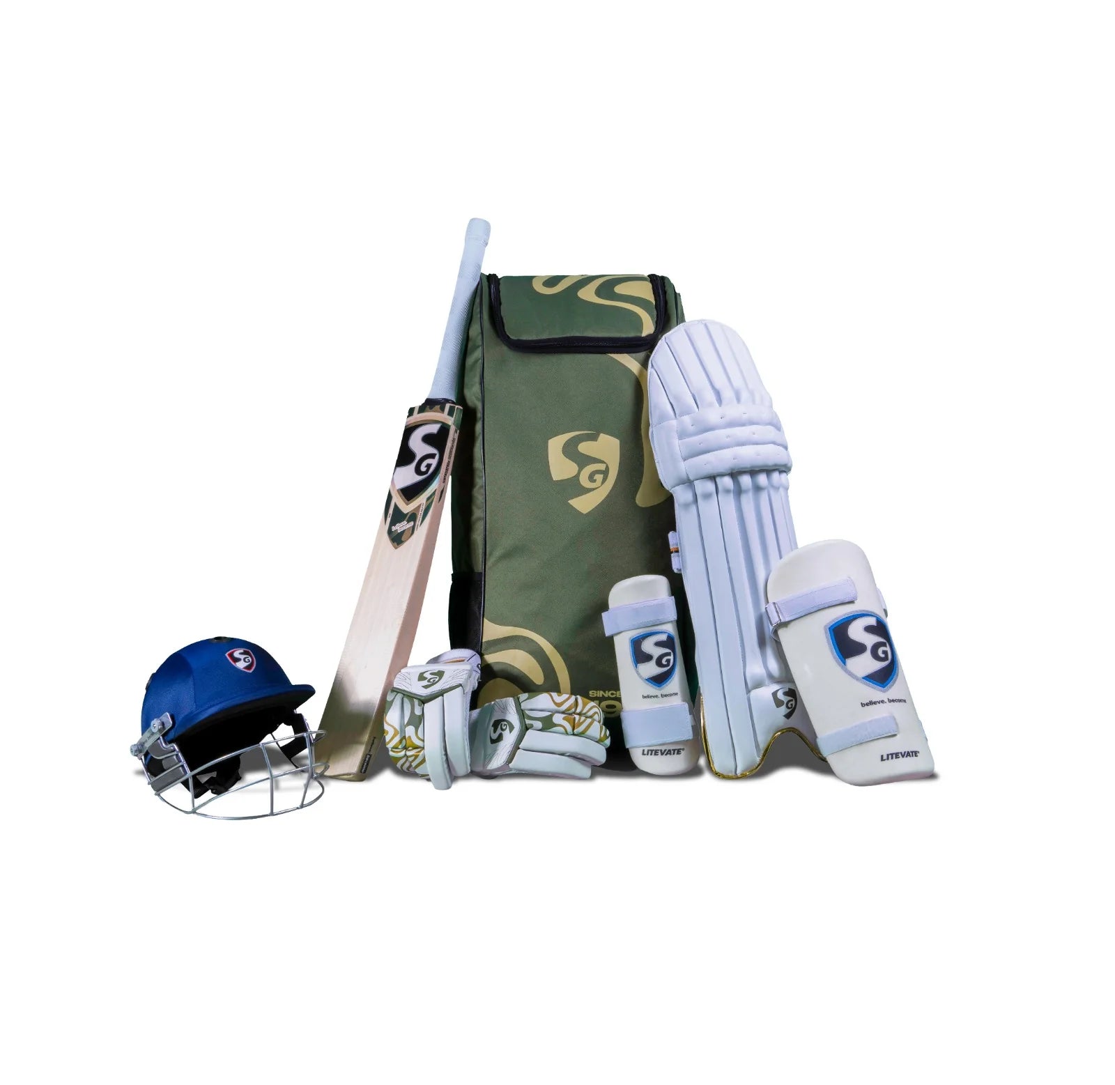 SG Savage English Willow Cricket - Full Kit - Juniors