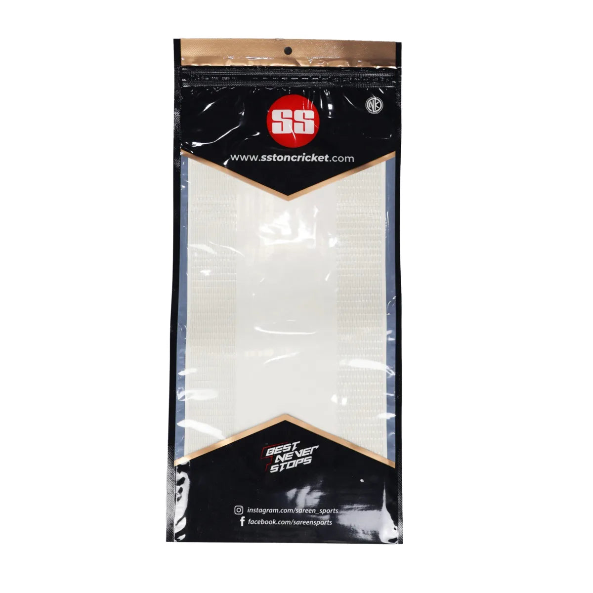 SS Player Cricket Bat Scuff Sheet