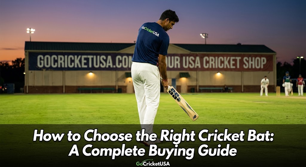 How to Choose the Right Cricket Bat: A Complete Buying Guide