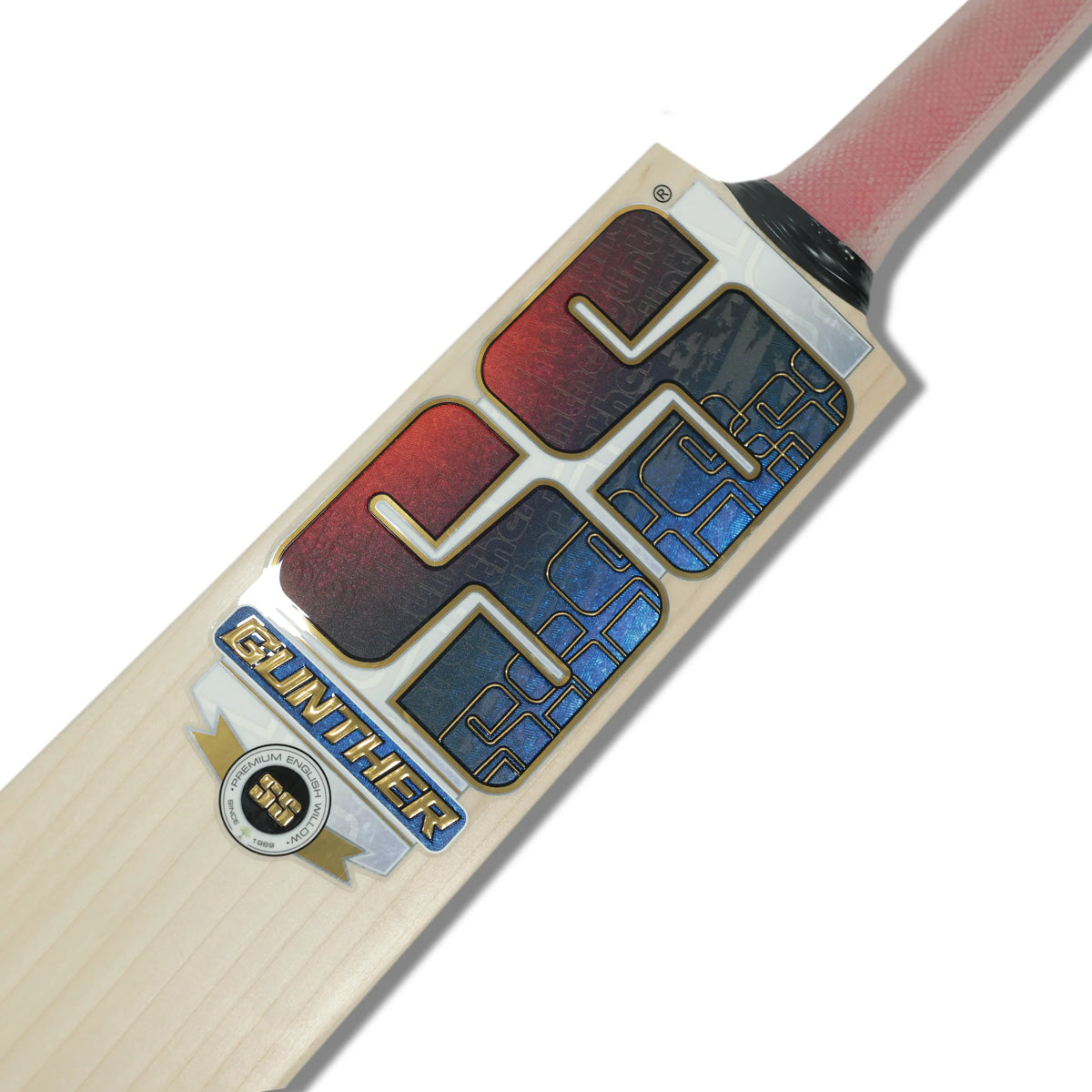 SS Gunther English Willow Cricket Bat, view 3