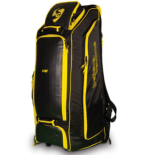 SG V12 Wheelie Duffle Cricket Kit Bag