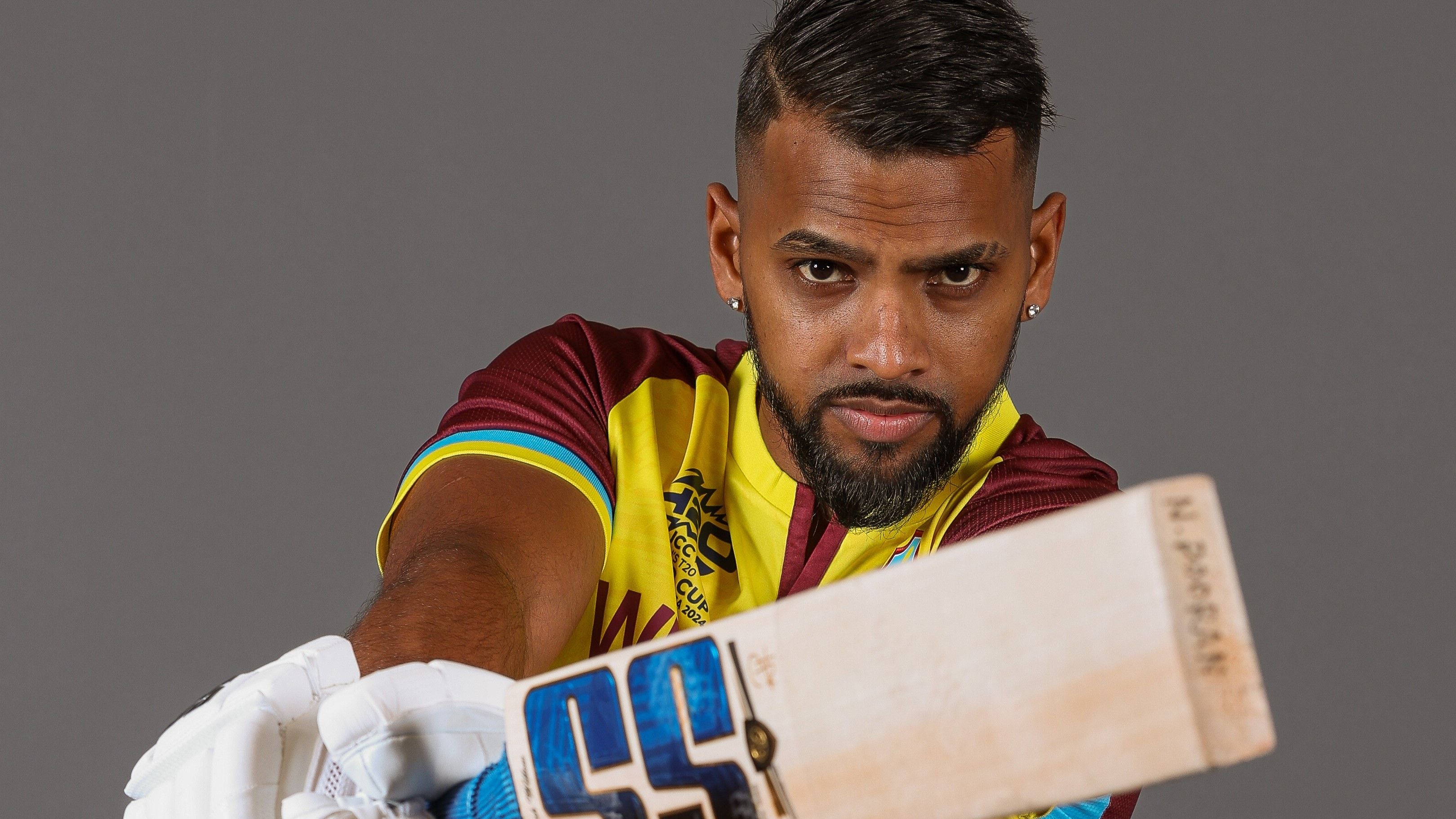 SS Original Players Nicholas Pooran English Willow Cricket Bat